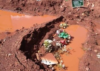 Heavy rains affect graves at Joburg cemeteries
