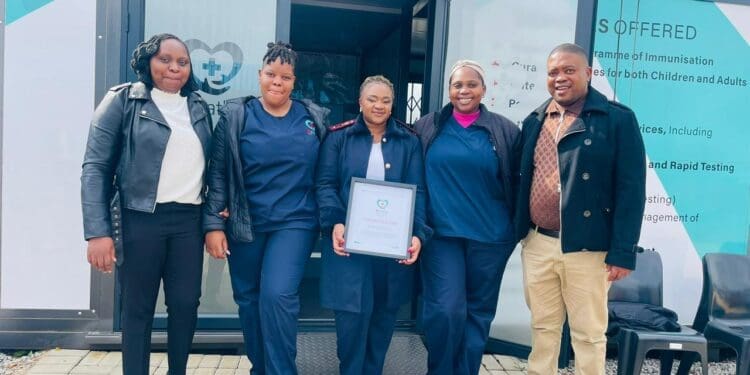 Mpathy Clinic handed over at Orange Farm Taxi Rank.