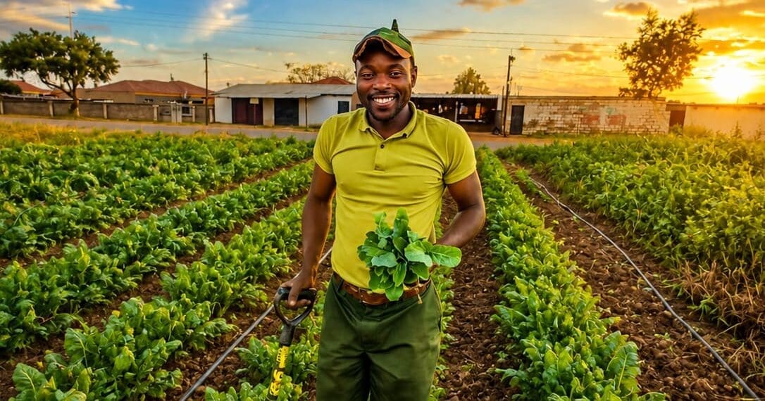 From Shoprite produce aisle to the farm: Gambu grows his own opportunity