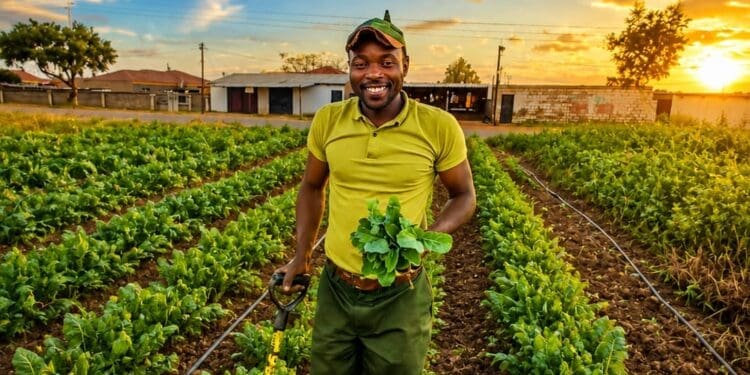 From Shoprite produce aisle to the farm: Gambu grows his own opportunity