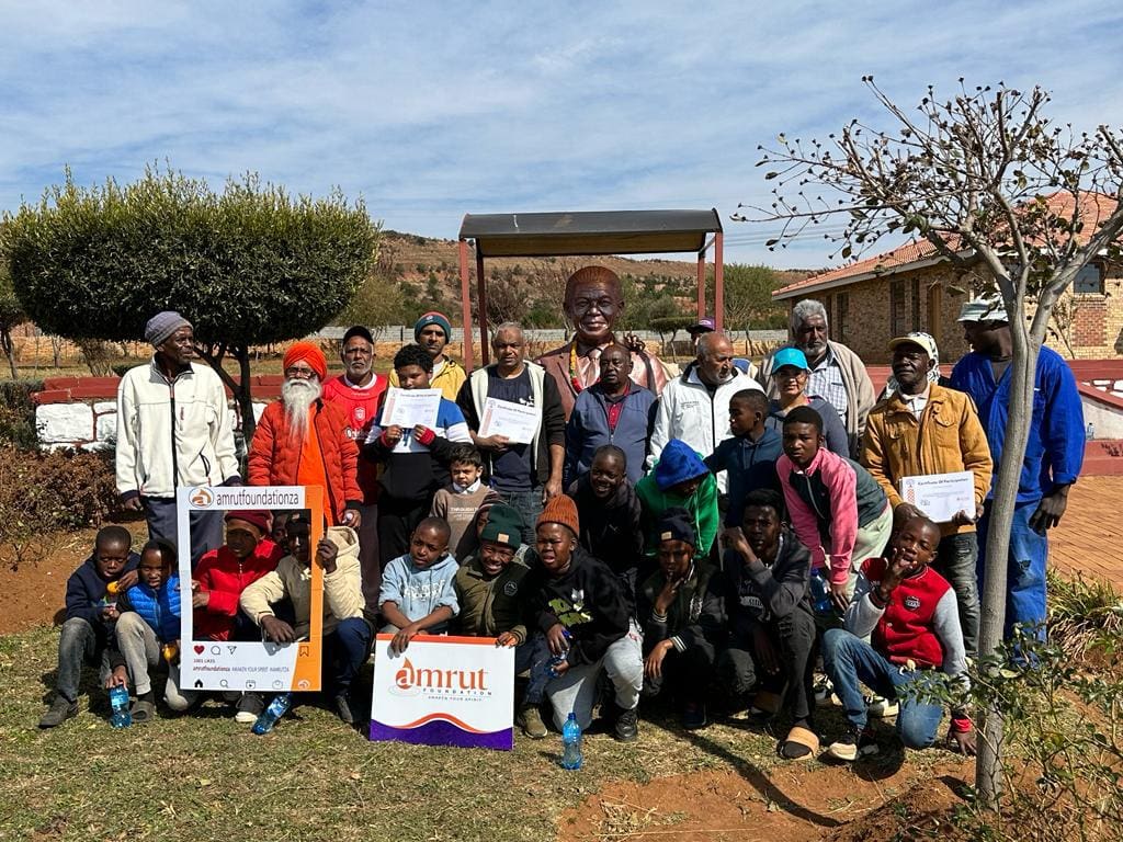 Orange Farm youth plant 67 trees at Tolstoy Farm