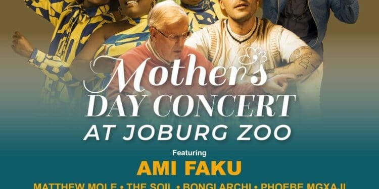 10 Artists, one stage, and the Big 5: Joburg Zoo goes all out to celebrate Moms!